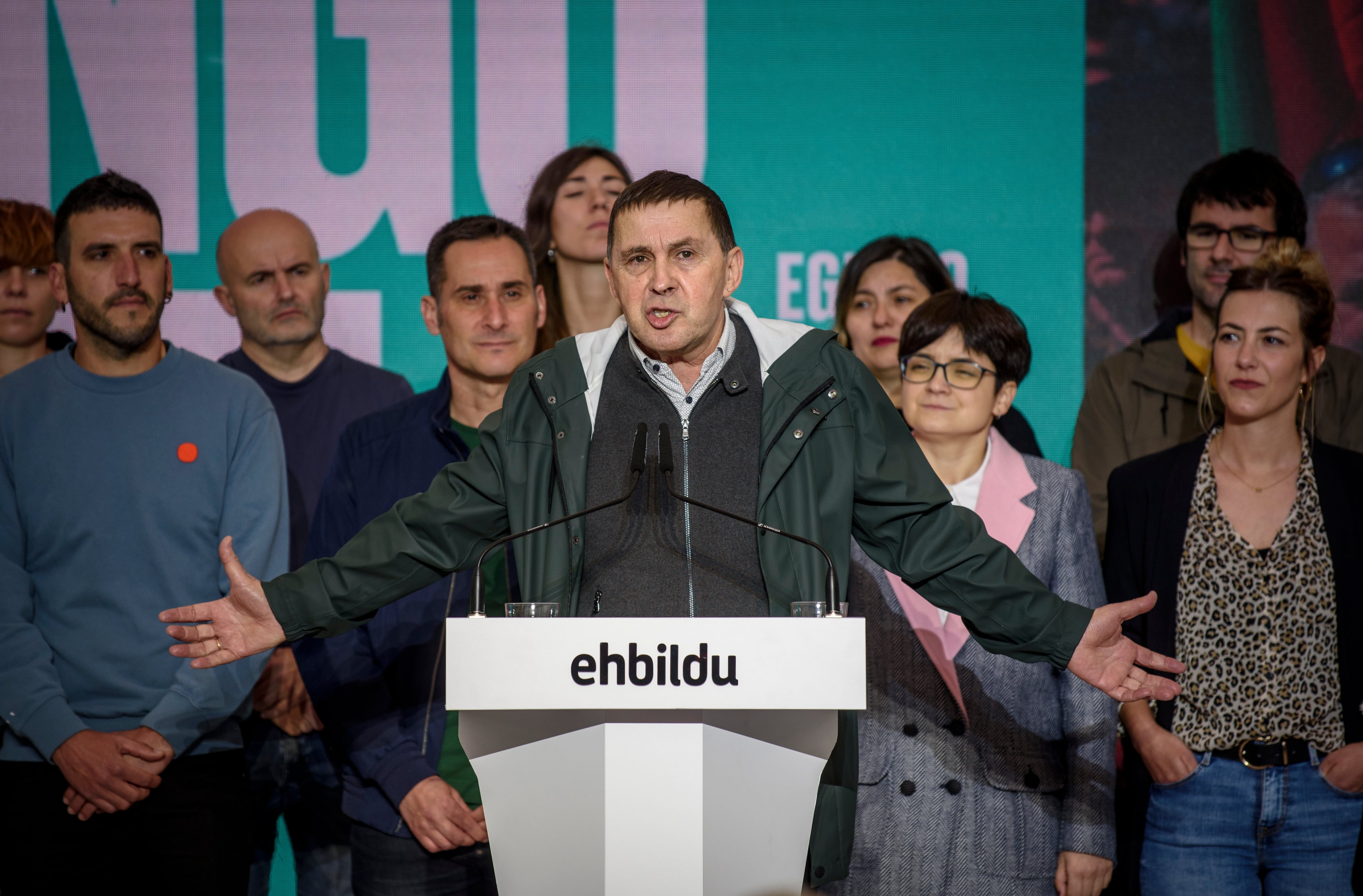 El coordinador general de EH Bildu, Arnaldo Otegi.