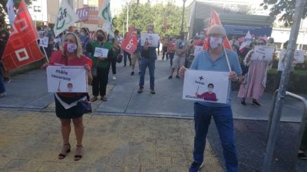 Concentración de delegados sindicales