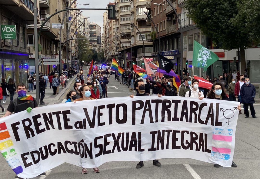 Manifestación en Murcia