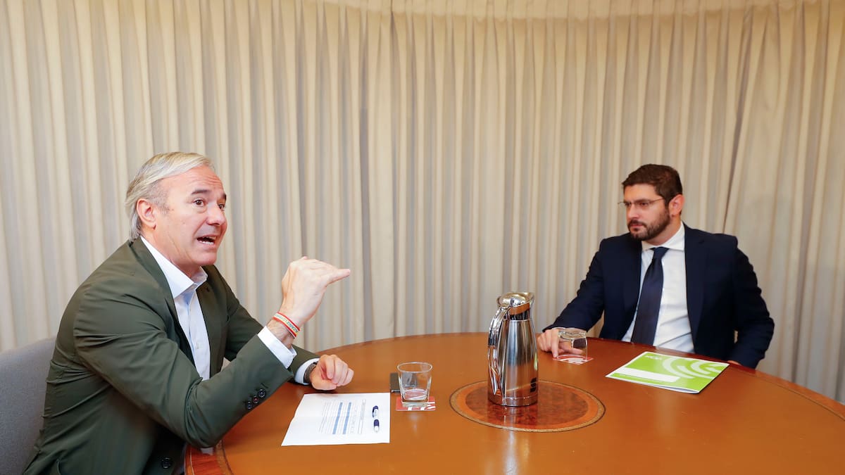 Acuerdo entre PP y Vox para formar gobierno en Aragón: el popular Jorge Azcón será el nuevo presidente