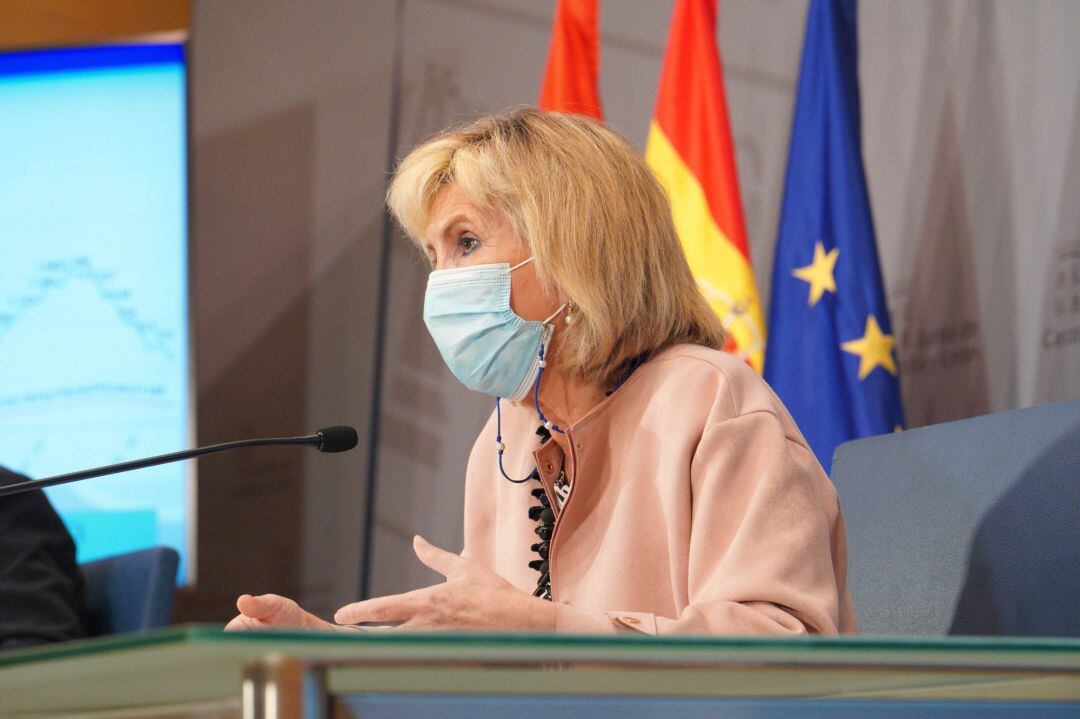 La consejera de Sanidad, Verónica casado.