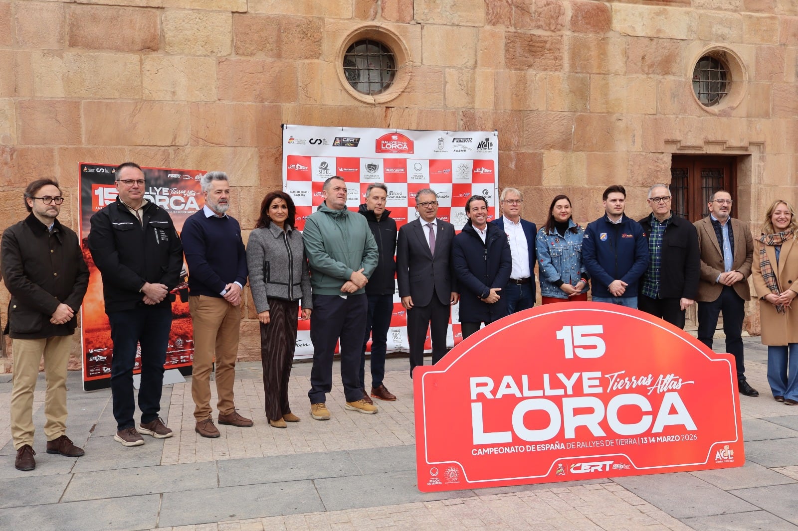 Presentación del Rallye en Lorca