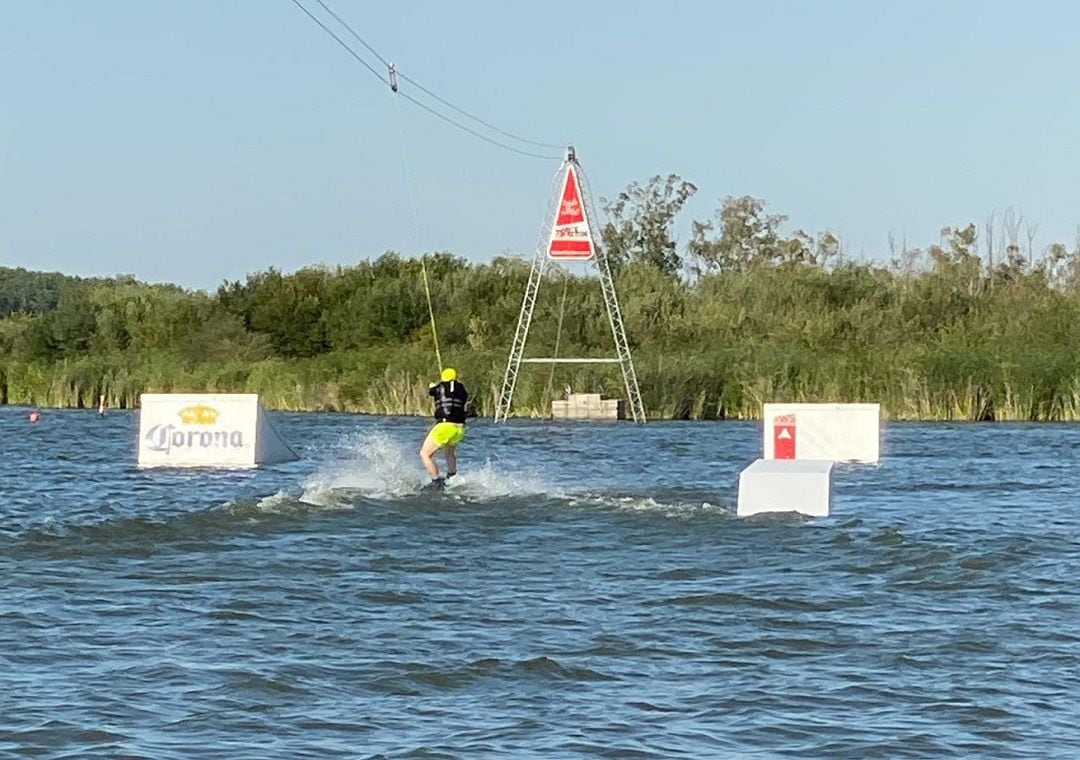 Cable Ski en el embalse de Cazalegas