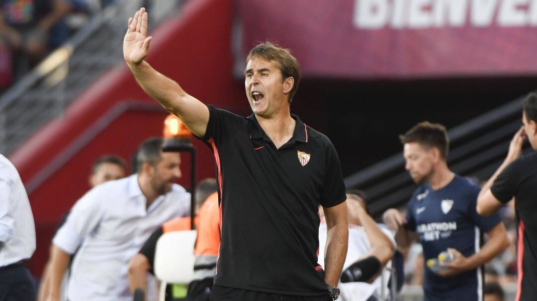 Imagen de Julen Lopetegui durante un partido