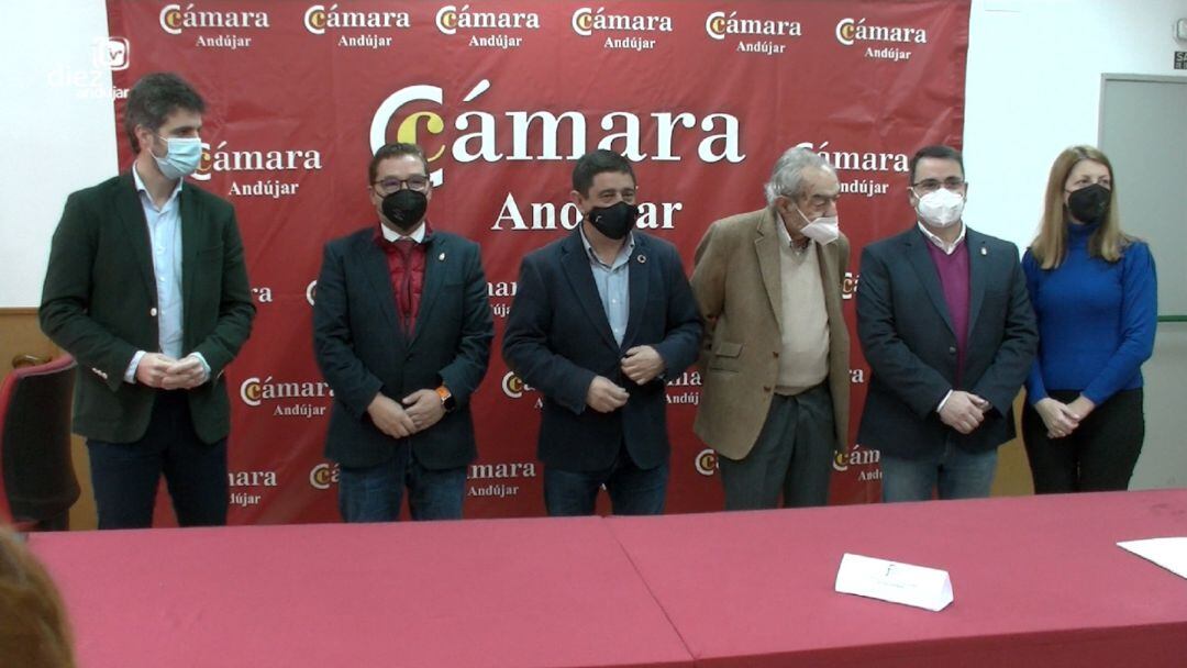 En el proyecto colabora la Diputación Provincial de Jaén, la Cámara de Comercio e Industria de Andújar y el Ayuntamiento de la localidad