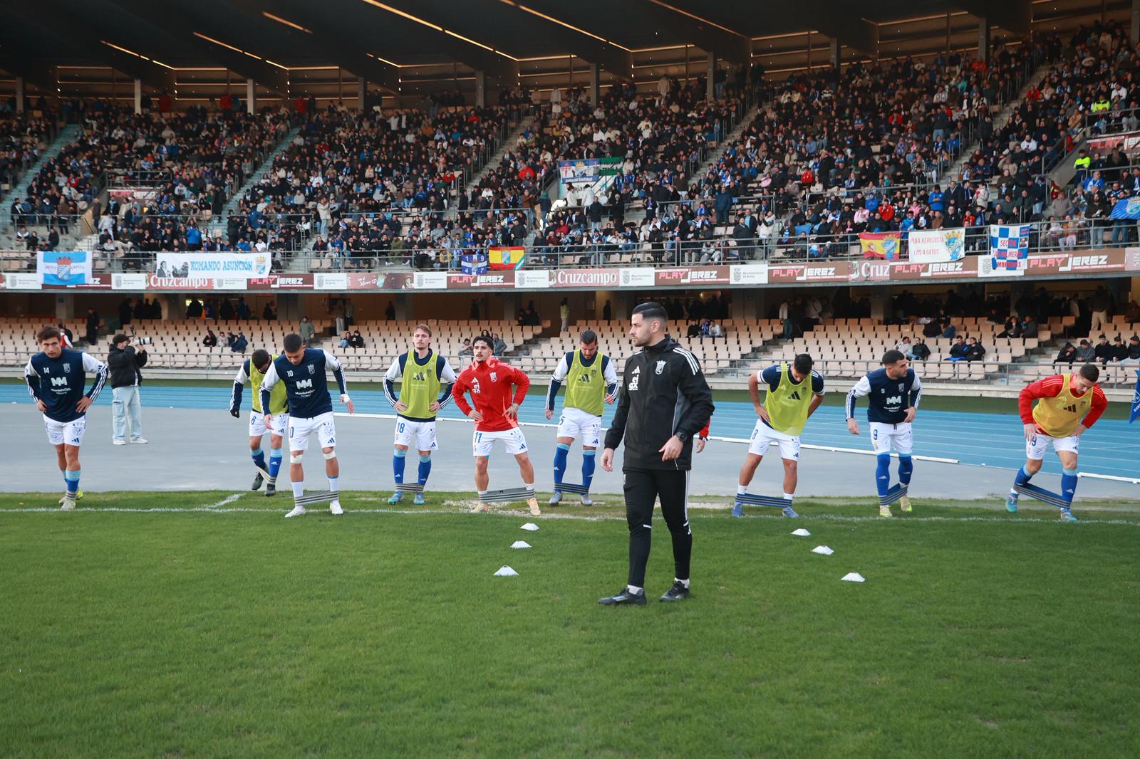 El Xerez CD suspendía la habitual sesión de entrenamiento del miércoles