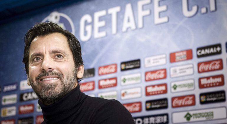 El extécnico del Getafe Quique Sánchez Flores.