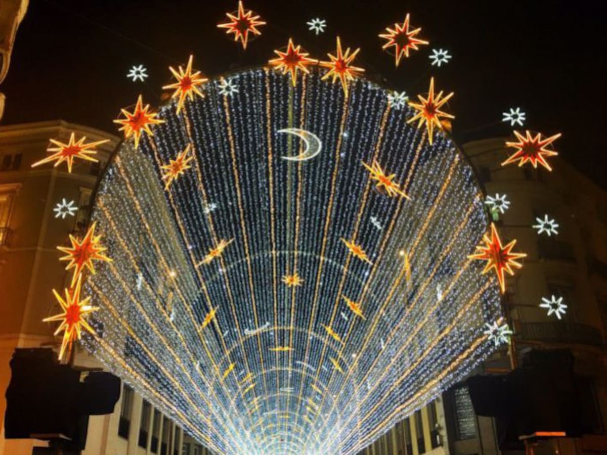 Tercer cambio en el centro de Málaga por las luces de Navidad en apenas unos días