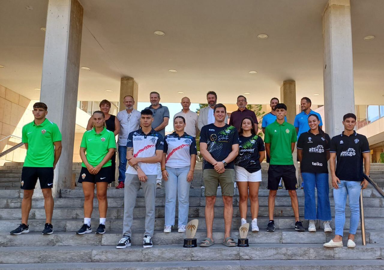 Representantes de clubes acuden a la presentación del torneo Festa d'Elx