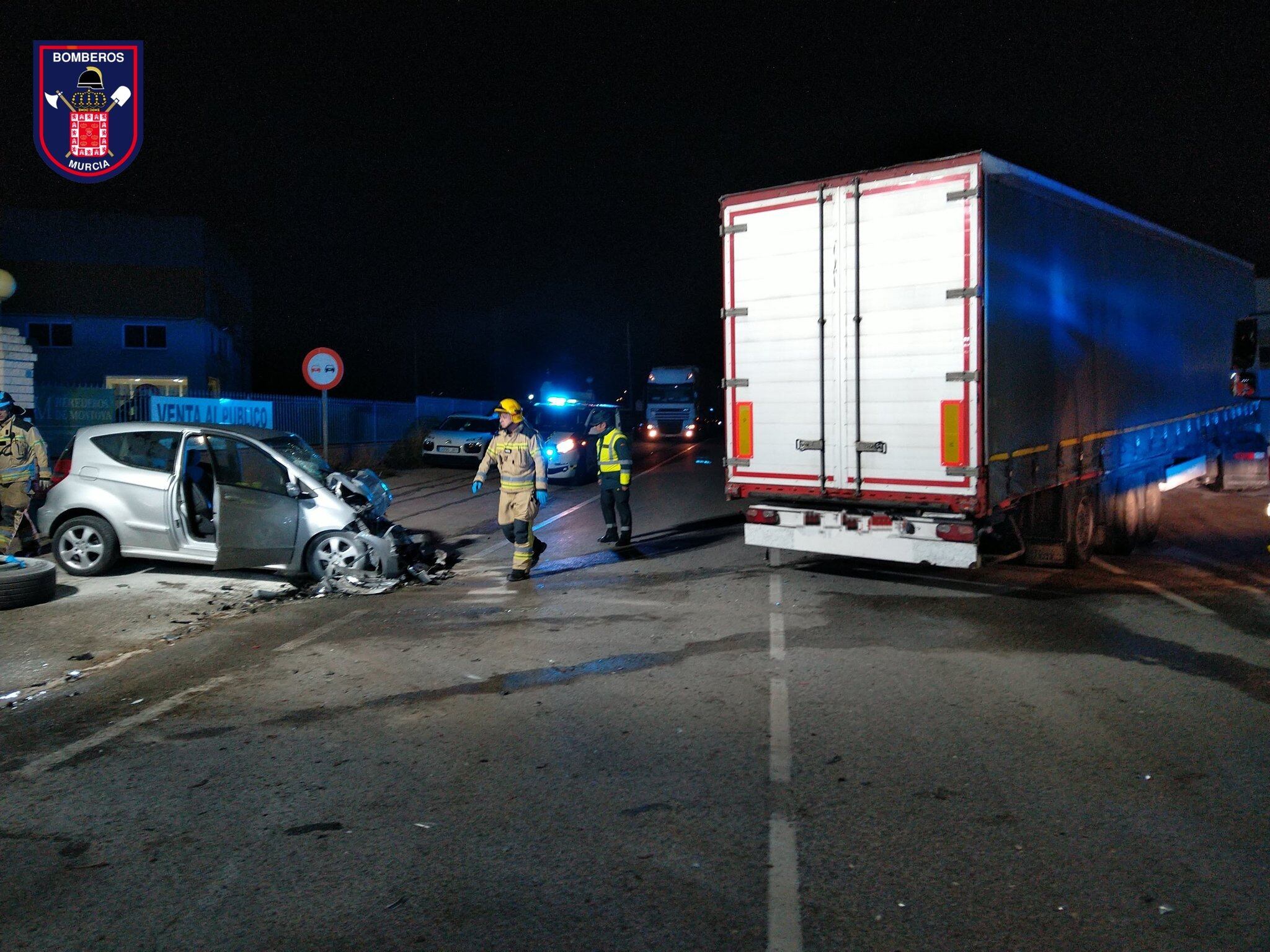 El accidente ha ocurrido en la carretera que une Cobatillas con Fortuna