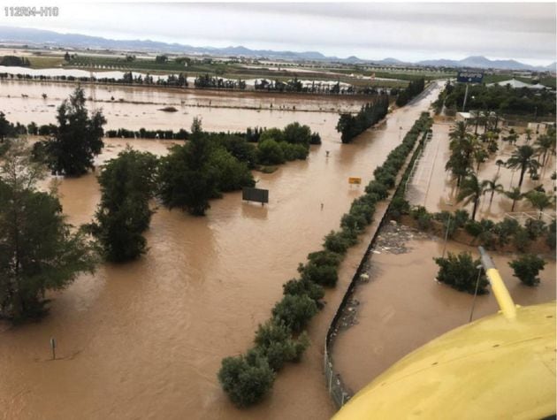 Imagen de las inundaciones provocadas por la DANA en septiembre de 2019