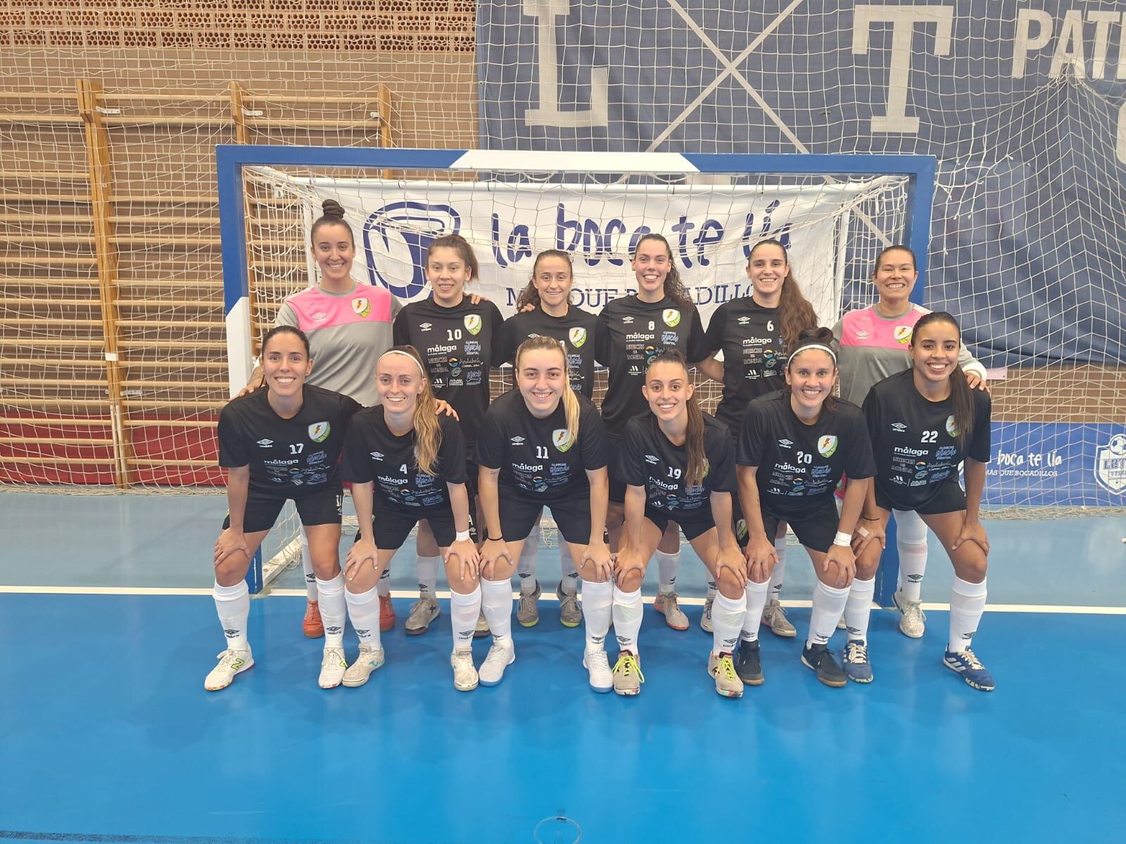 Once inicial del Atlético Torcal ante el LBTL Futsal