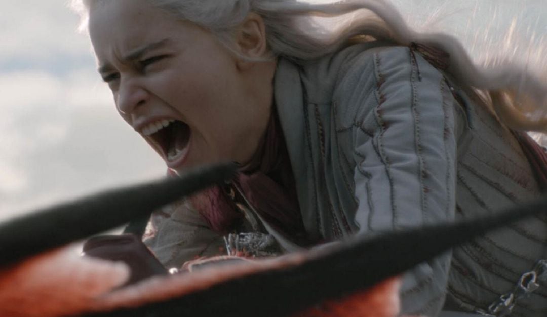 Daenerys Targaryen durante la octava temporada.