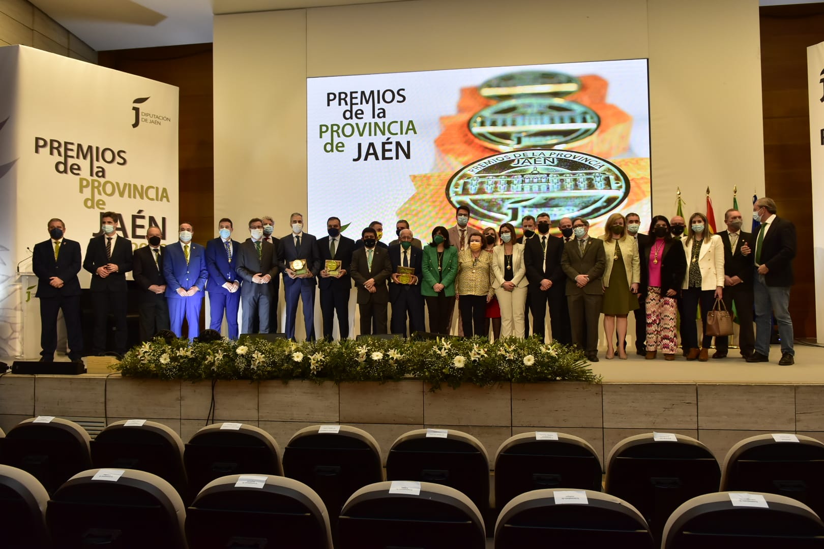 Premios del a Provincia de Jaén 2022.