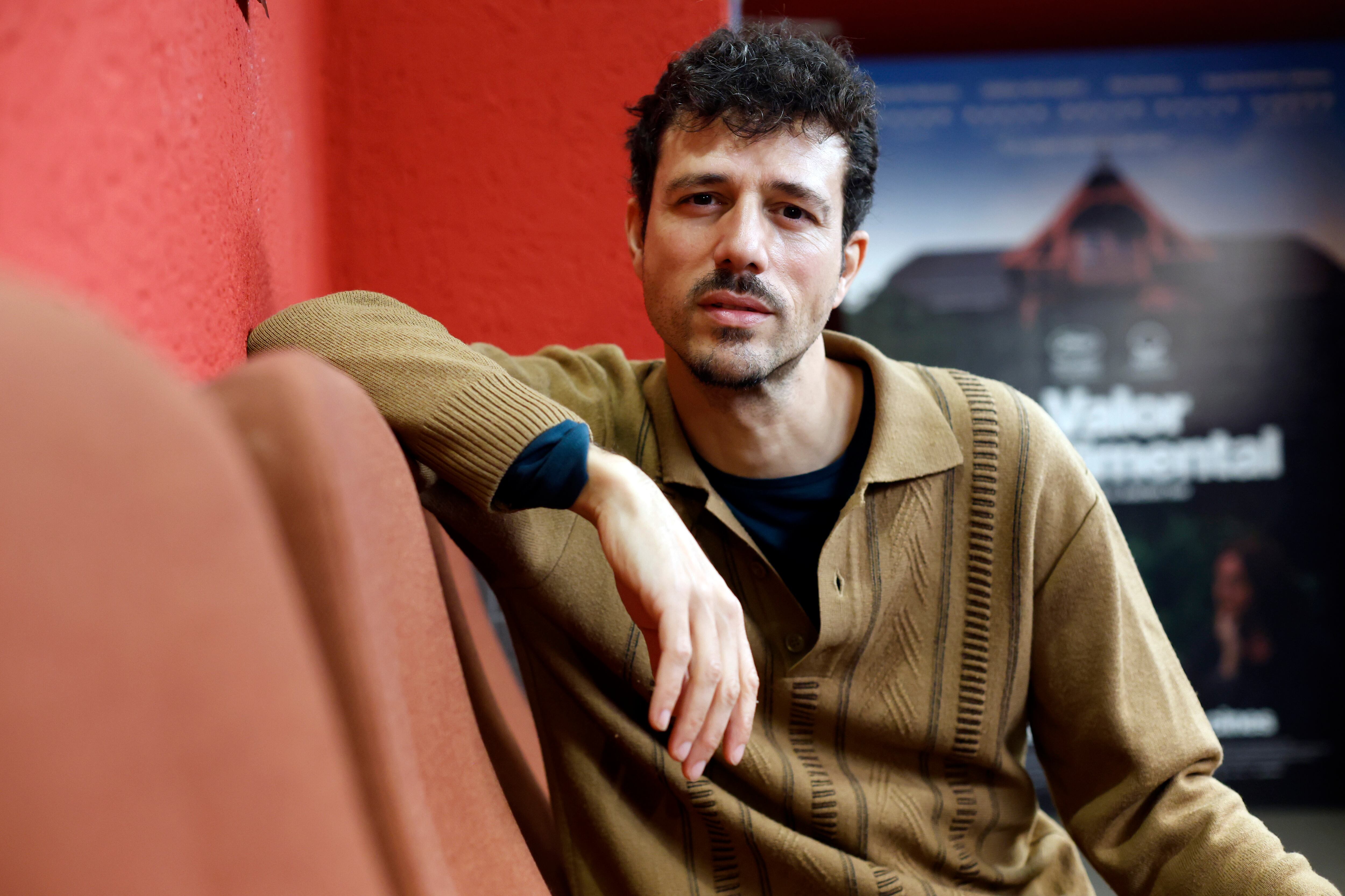 Lois Patiño, este martes en los cines Dúplex de Ferrol (foto: Kiko Delgado)