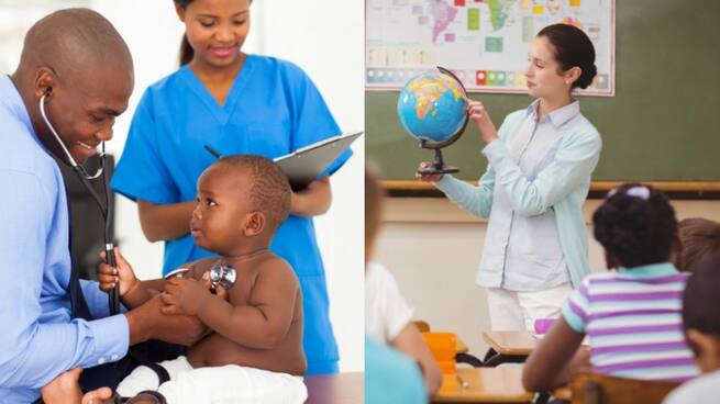 Actualidad (18/05/2017) - Así trabajan en dos de las profesiones más estresantes y necesarias.