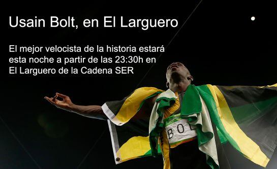 Usain Bolt durante los Juegos de Río 2016