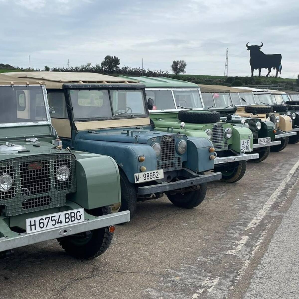 Este fin de semana concentración de Land Rover Serie I en la comarca
