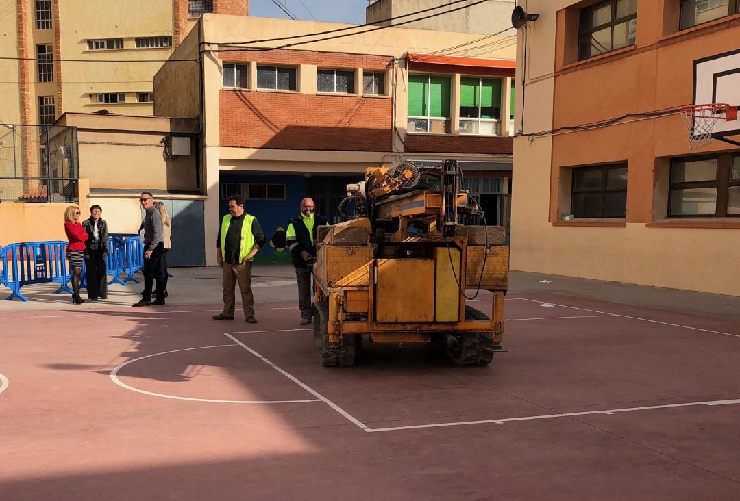 Obras en el colegio Embajador Beltrán de Almassora