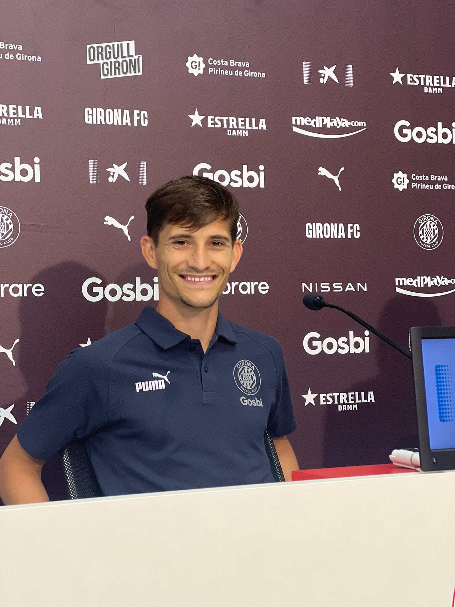 Toni Villa, presentat a Montilivi