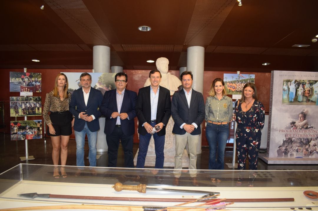 Inauguración de la exposición.