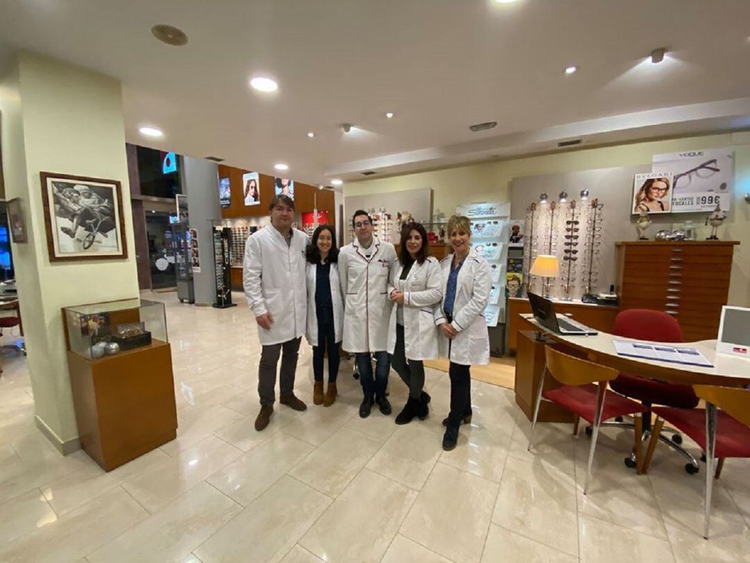 Plantilla de Óptica Lens