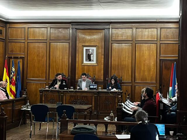 Pleno del Ayuntamiento de Alcoy de febrero