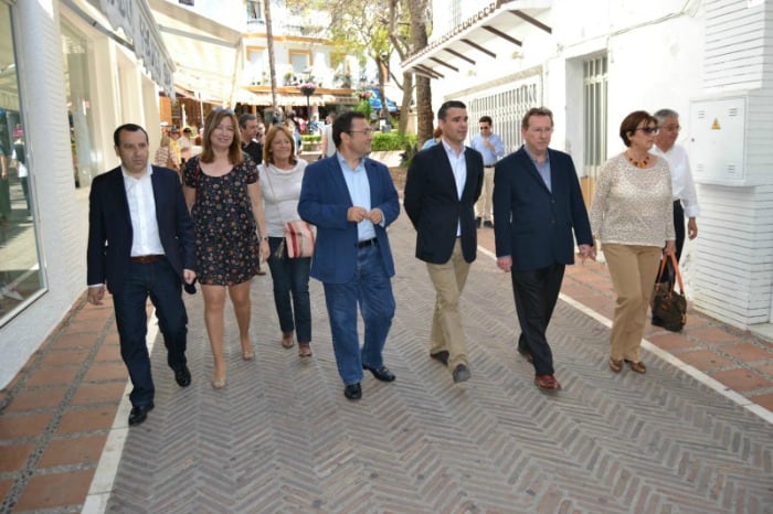 Los socialistas este domingo en Marbella