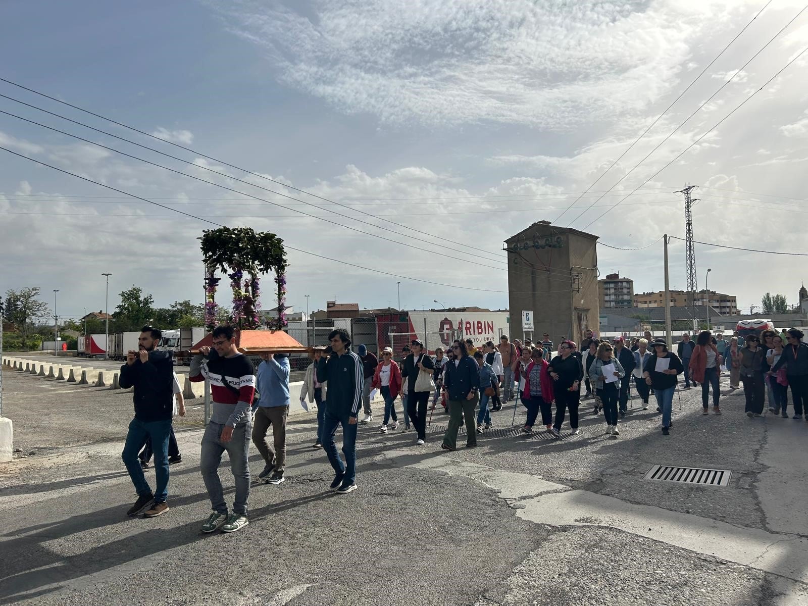 Romería a la ermita de Nuestra Señora la Virgen del Romeral en Binéfar