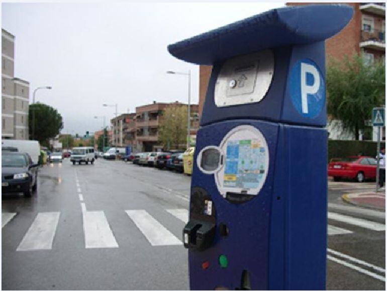 Parquímetro de la ORA.