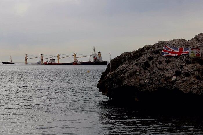 Estado del buque desde la playa