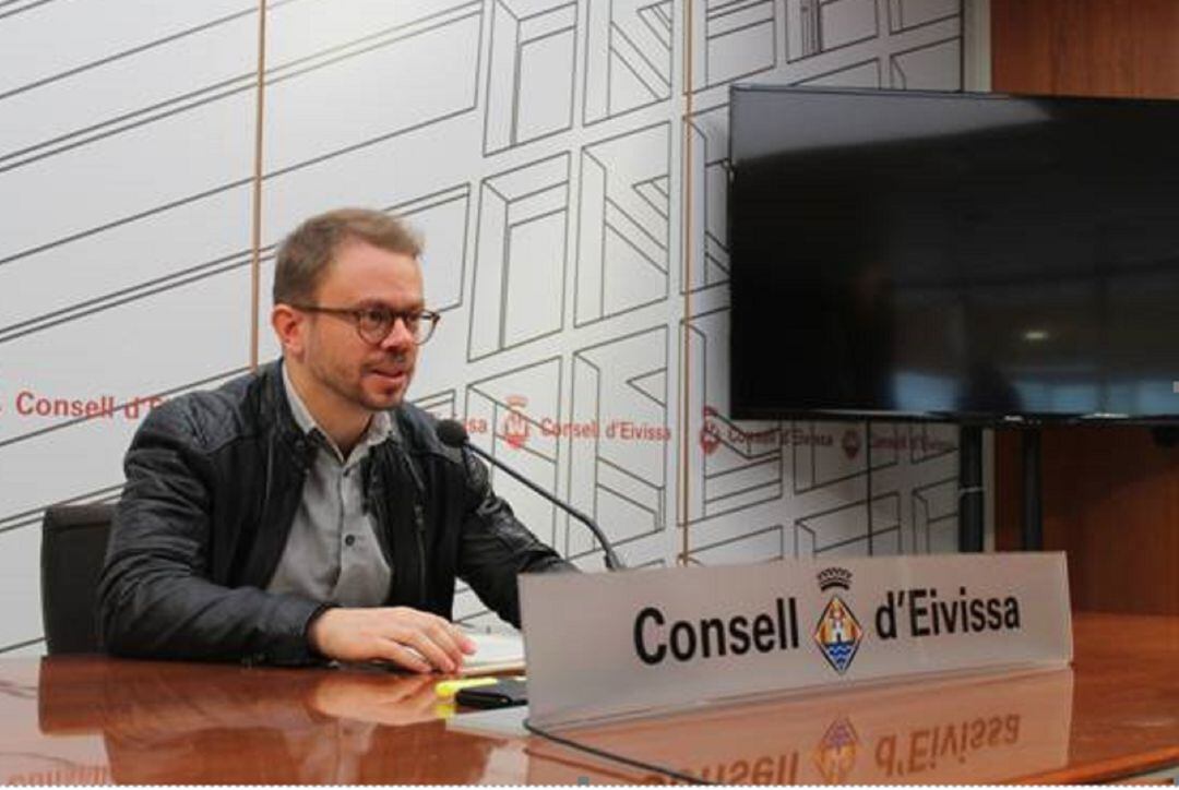 David Ribas, conseller de Patrimonio del Consell de Ibiza