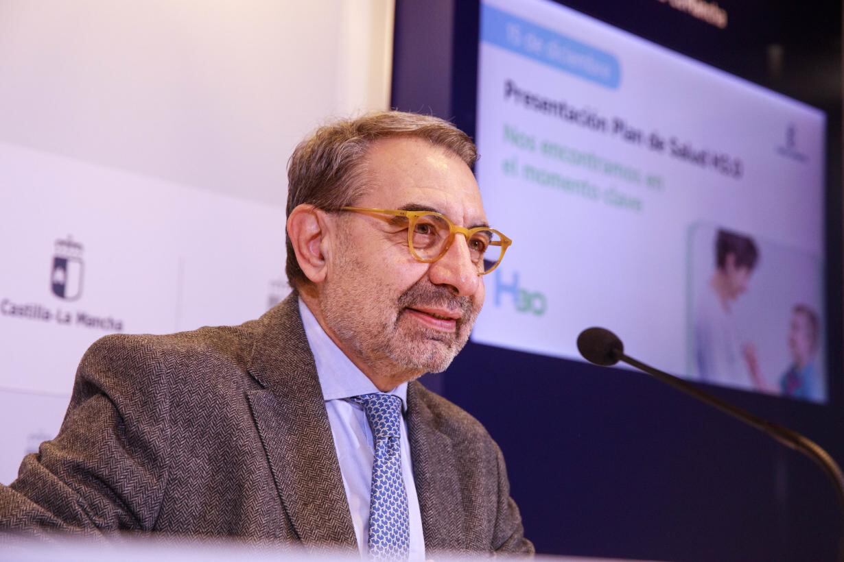 Jesús Fernández Sanz, consejero de Sanidad de CLM