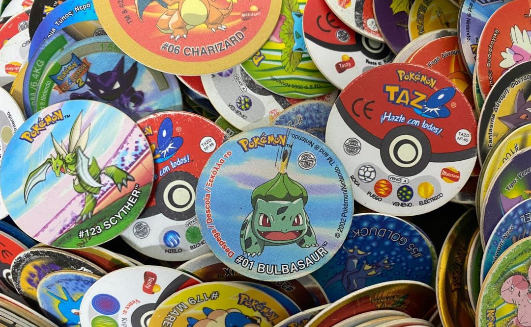 Los tazos fueron fundamentales en los 90.