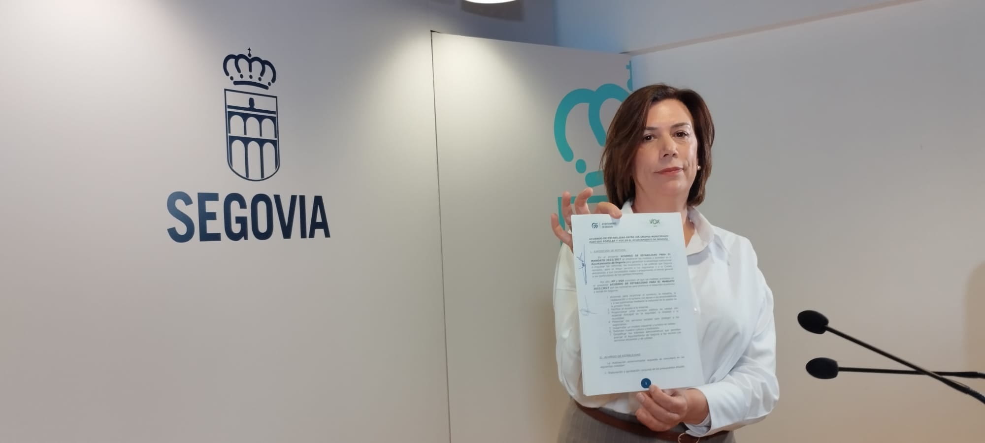 El Partido Popular paraliza el acuerdo de Gobierno con Vox en el Ayuntamiento de Segovia