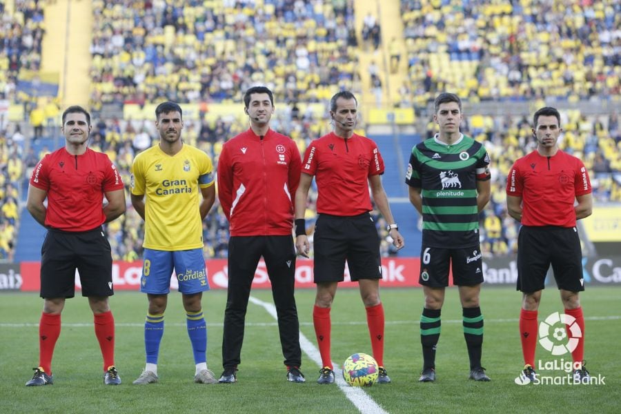 Milla Alvéndiz en el partido UD Las Palmas - Racing en la temporada 22/23