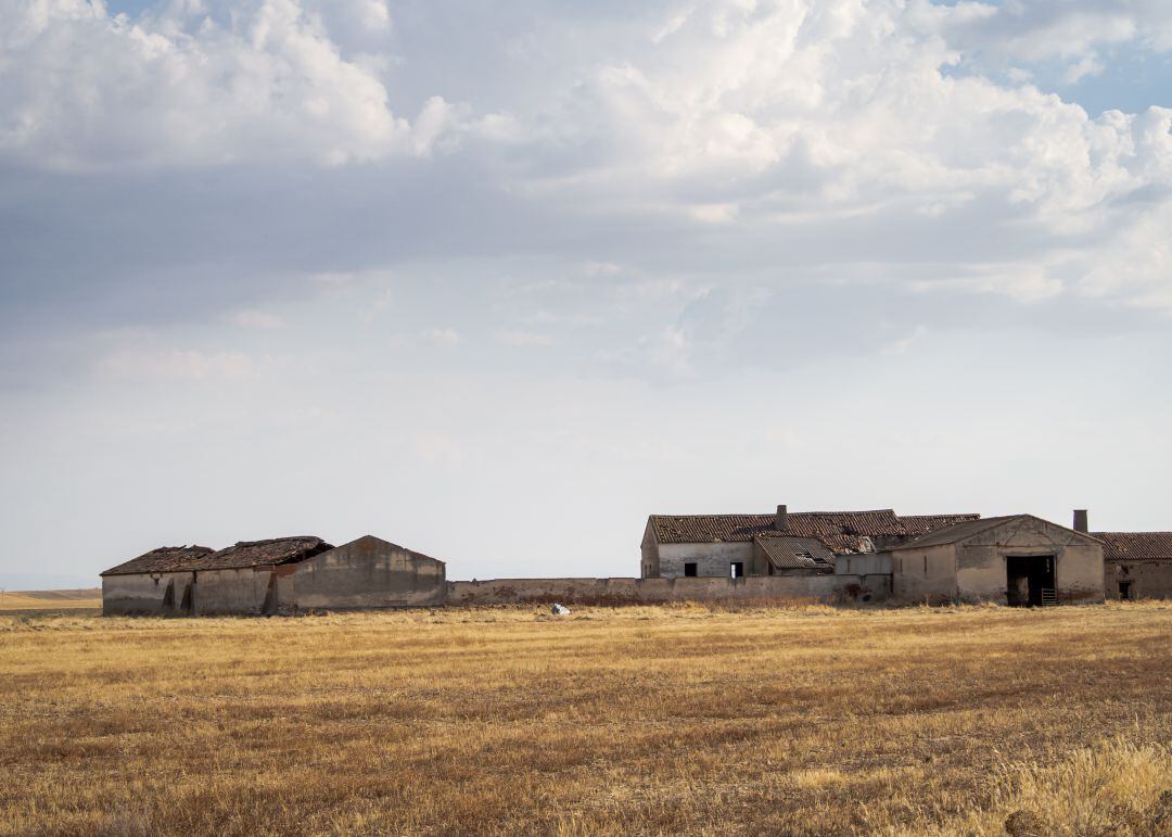 Imagen de stock de un pueblo abandonado en España.