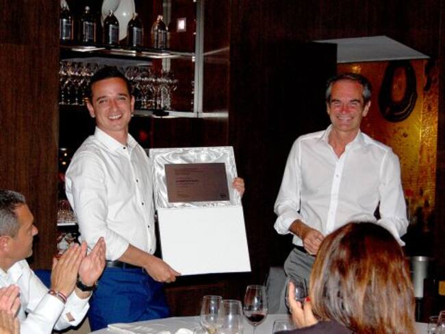 Acto de entrega del premio al mejor concesionario Opel de España