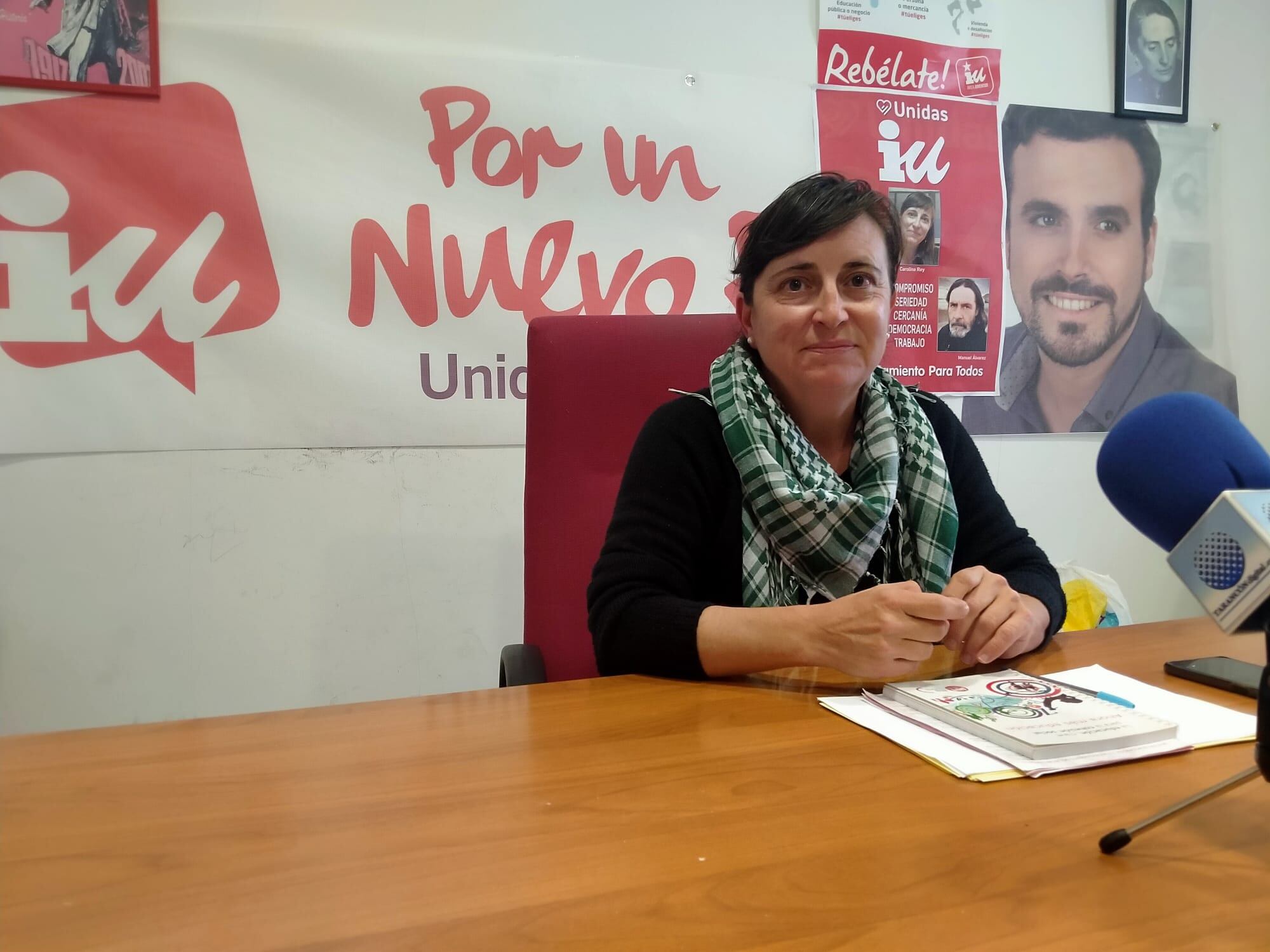 Carolina Rey, hasta ahora concejala de Unidas Podemos en el Ayuntamiento de Tarancón