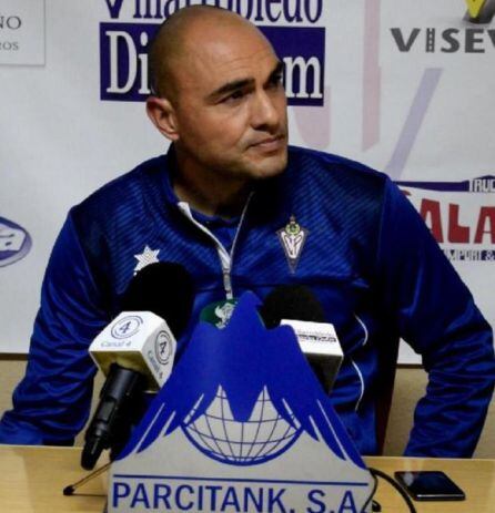 Jesús Castellanos, entrenador del CP Villarrobledo