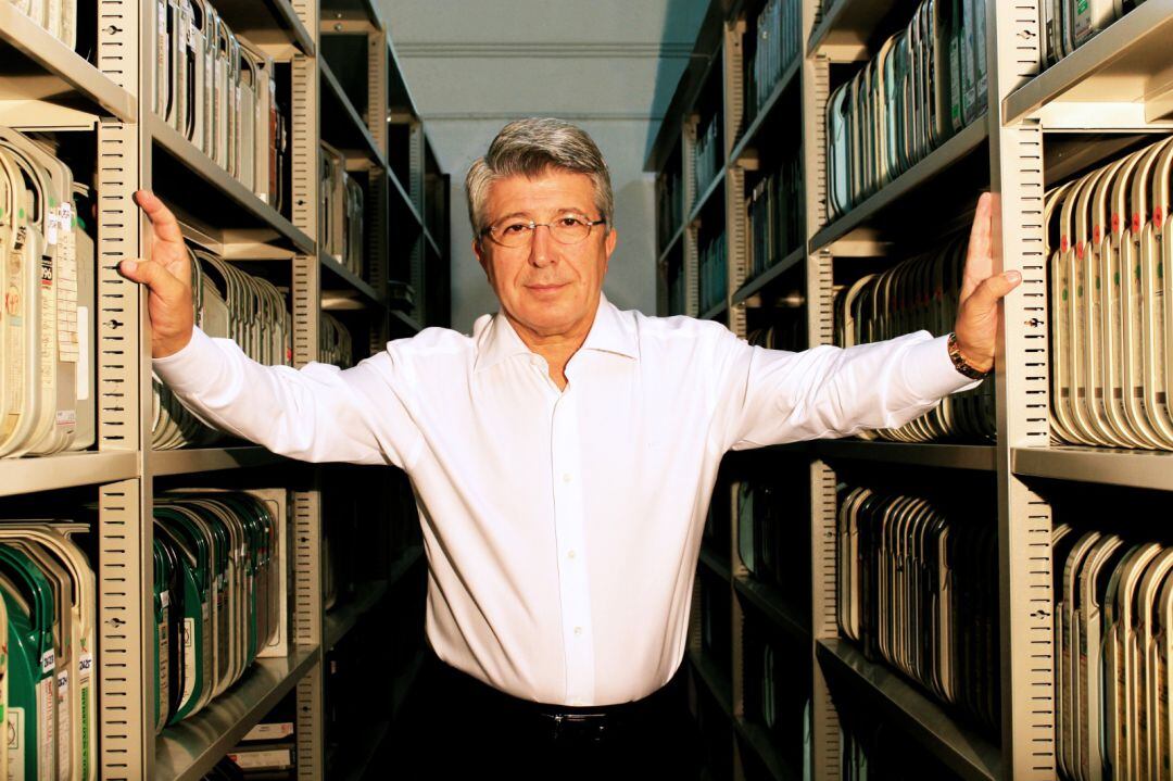 Enrique Cerezo en los archivos de EGEDA