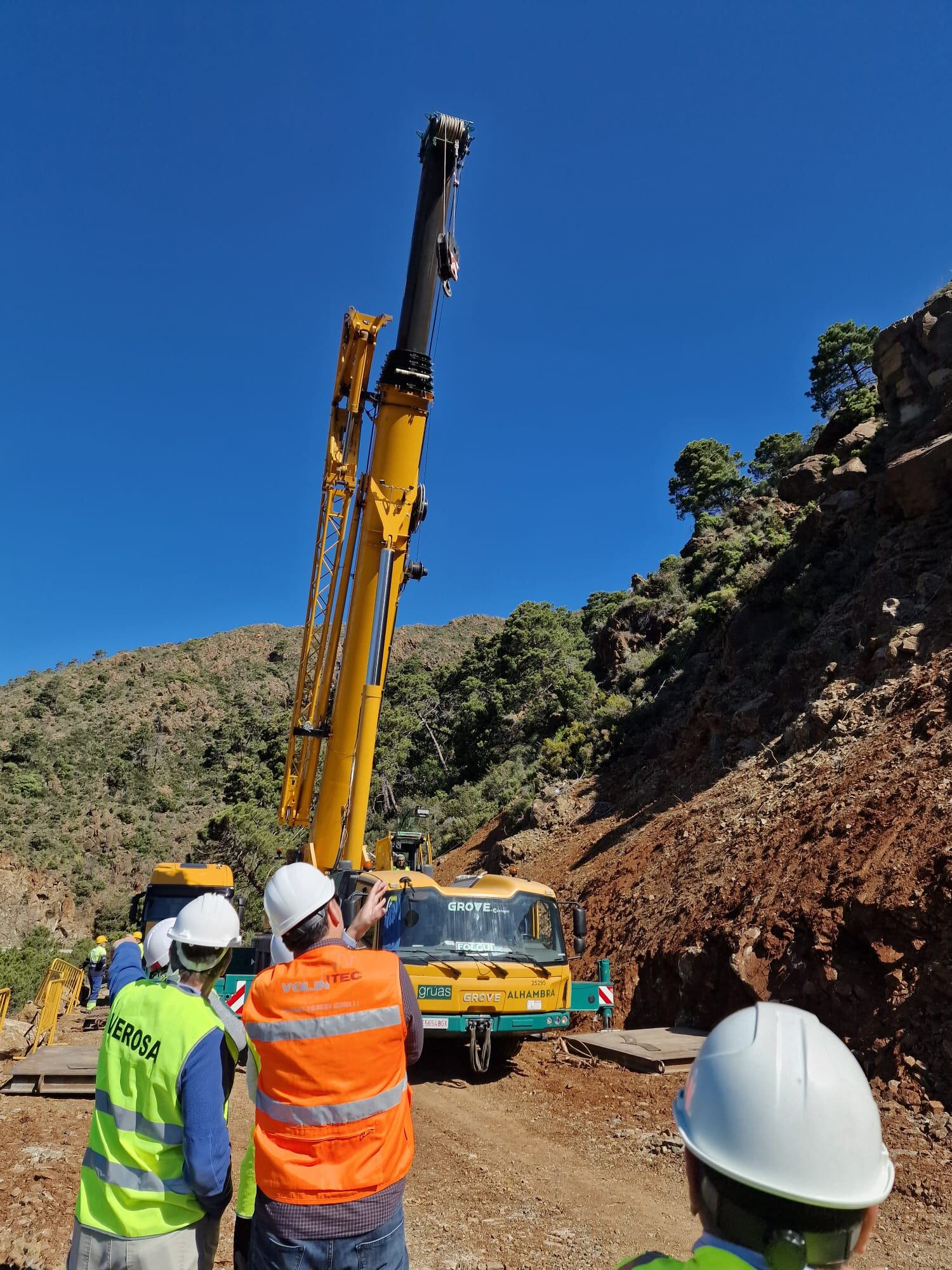 Trabajos en la A 397