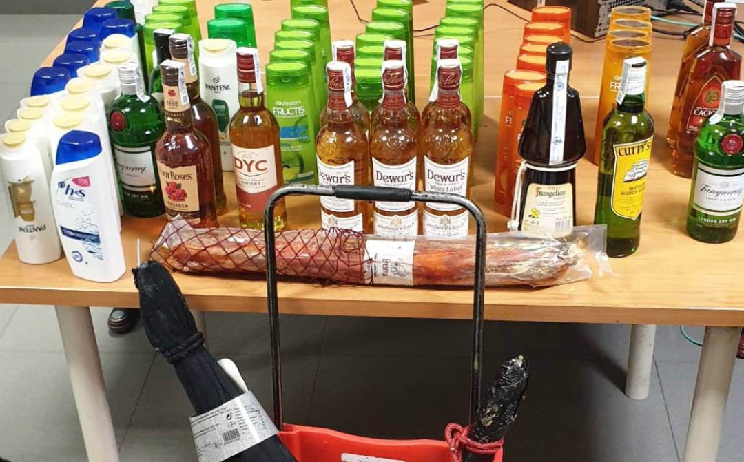 Artículo robados y recuperados por la Policía Municipal