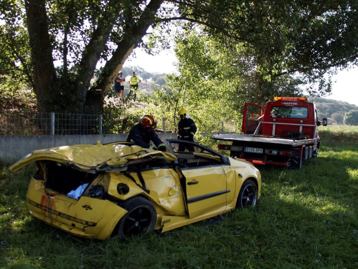 Cuatro muertos y dos heridos en un accidente de tráfico en Salamanca