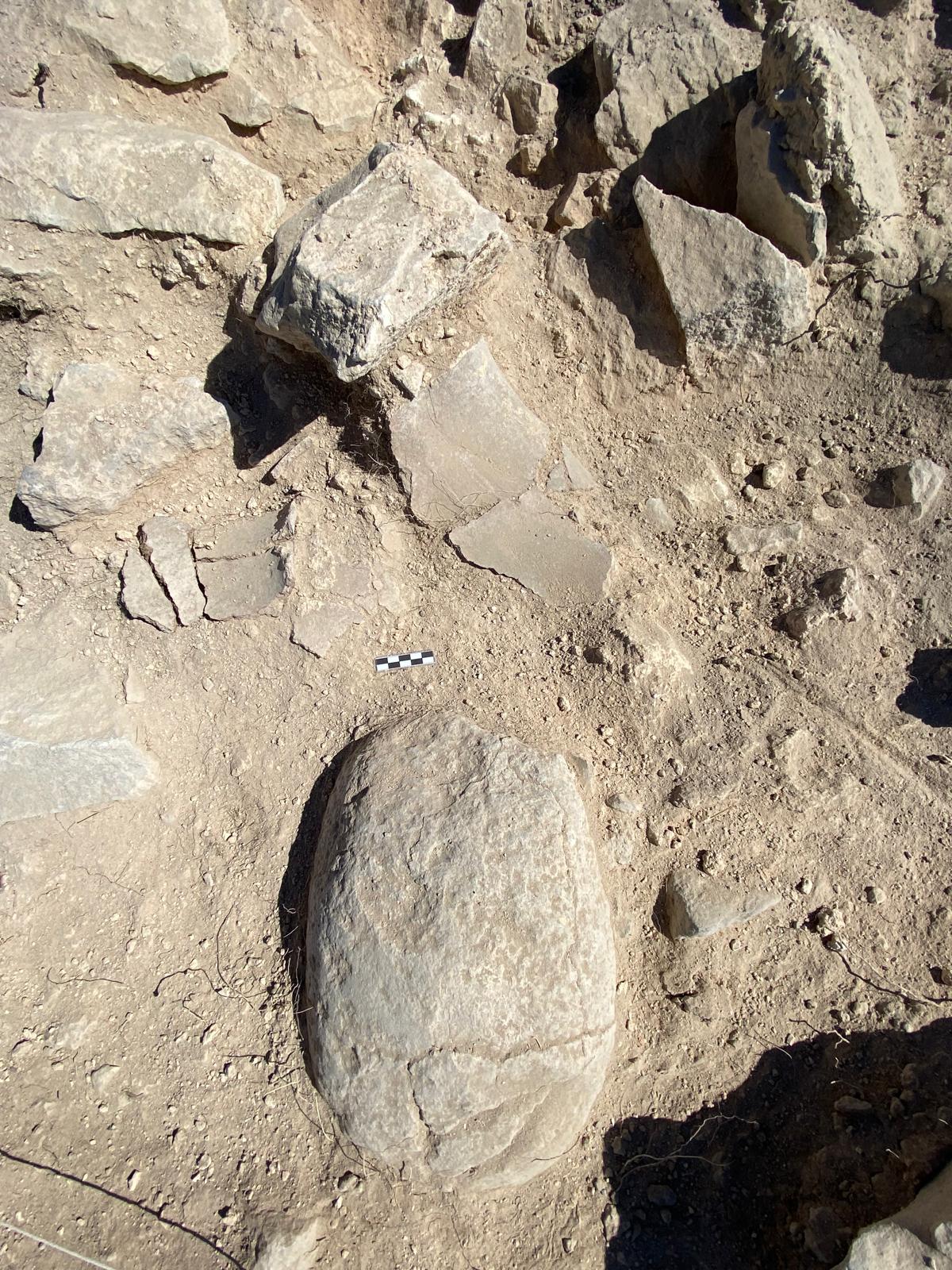 Uno de los objetos encontrados en los yacimientos de El Fontanar