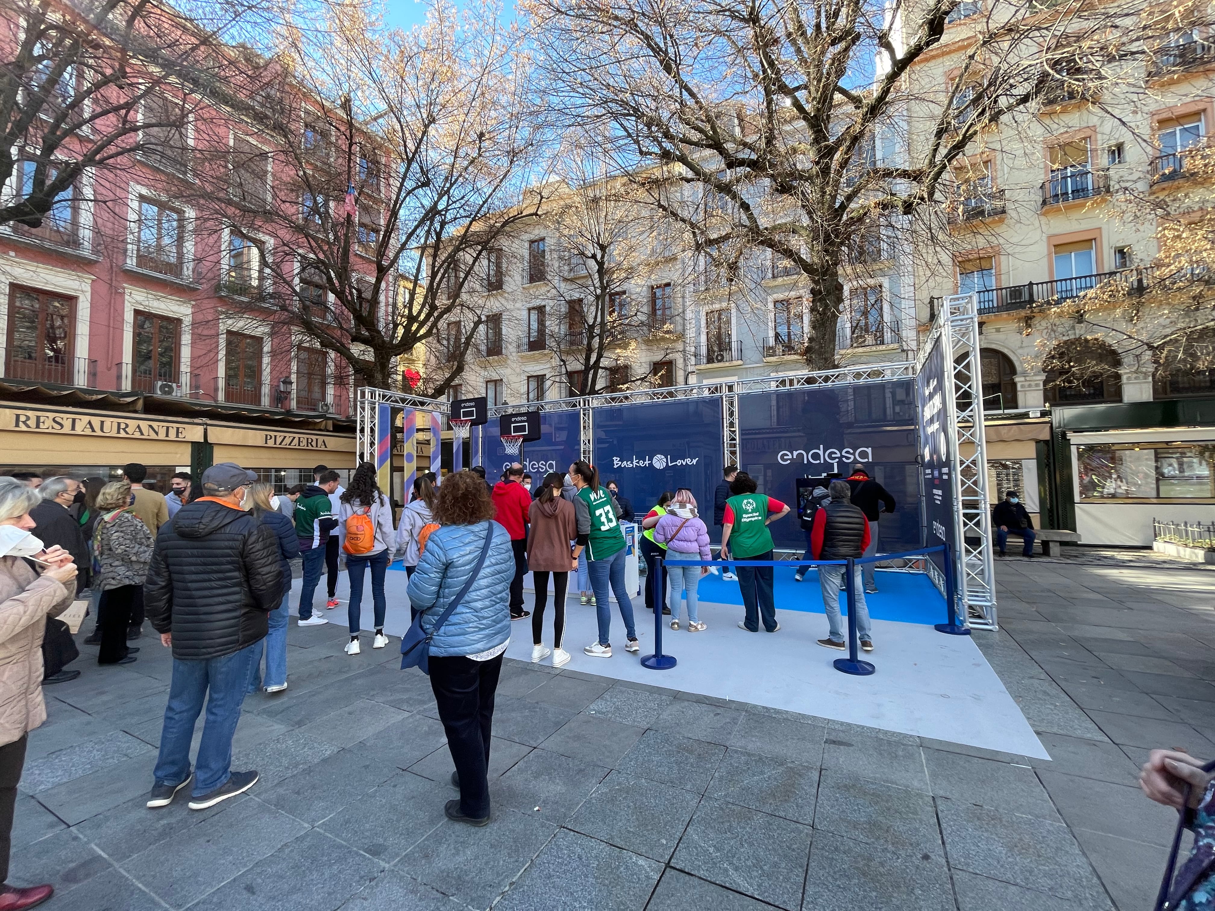 Actividades paralelas a la final de la Copa del Rey de Baloncesto que se celebra en Granada