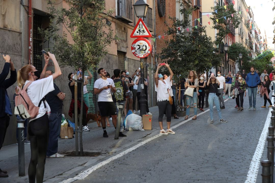 Vista de una de las calles del madrileño barrio de Malasaña