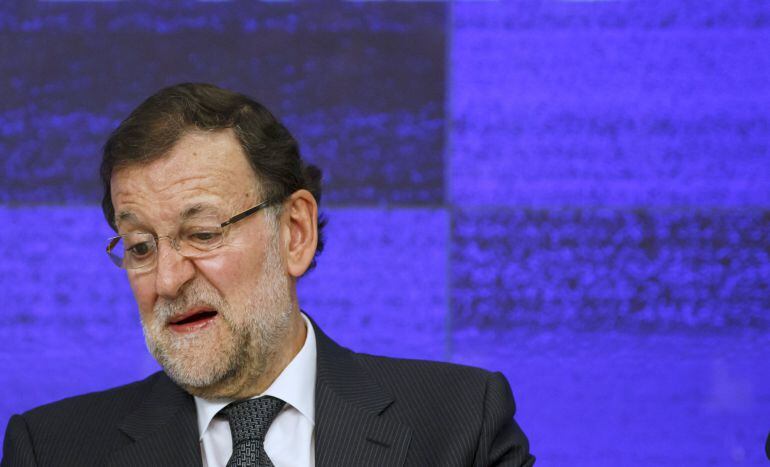 Mariano Rajoy, durante la Junta Directiva Nacional del Partido Popular