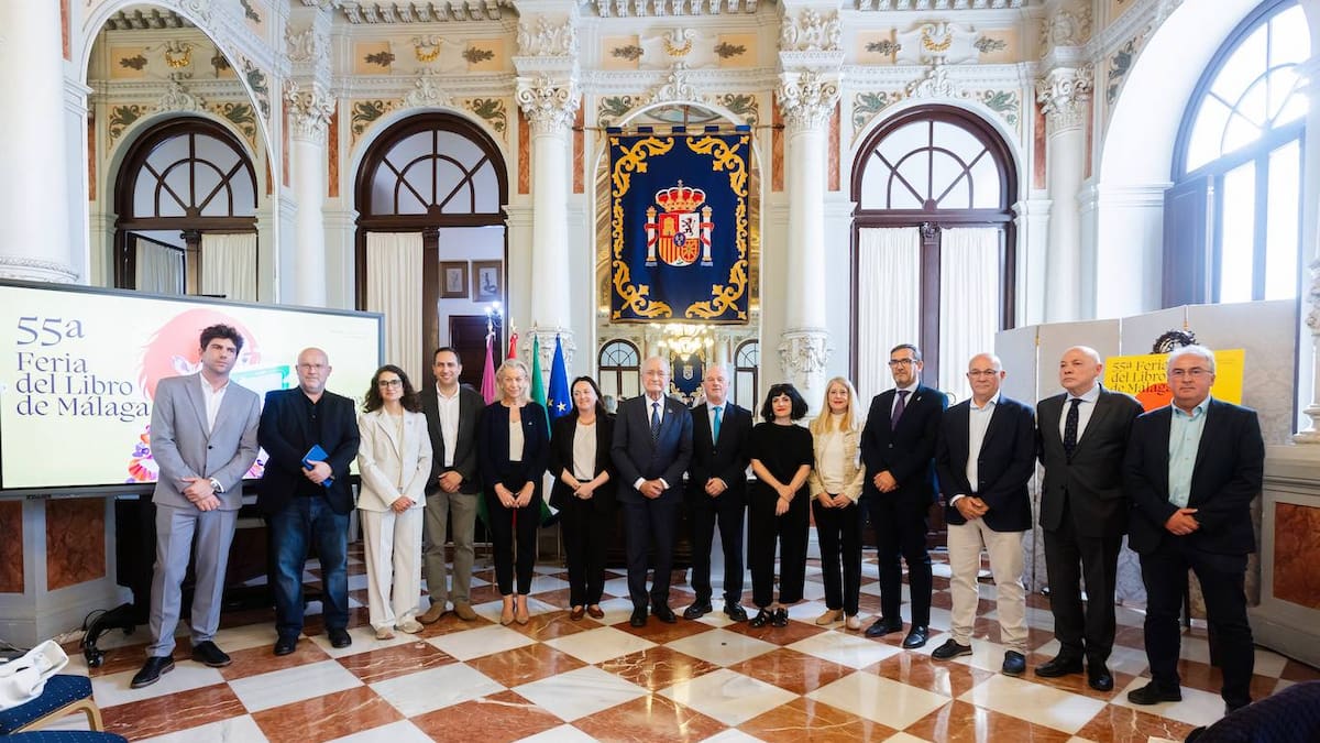 La Feria del Libro de Málaga celebra su 55ª edición con 71 casetas y autores internacionales
