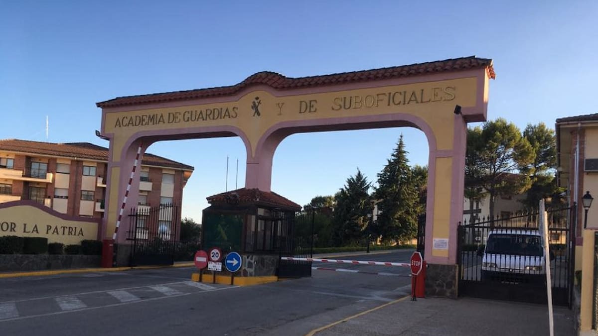 Cerca de medio centenar de guardias de la academia de Baeza está afectado por un brote de coronavirus
